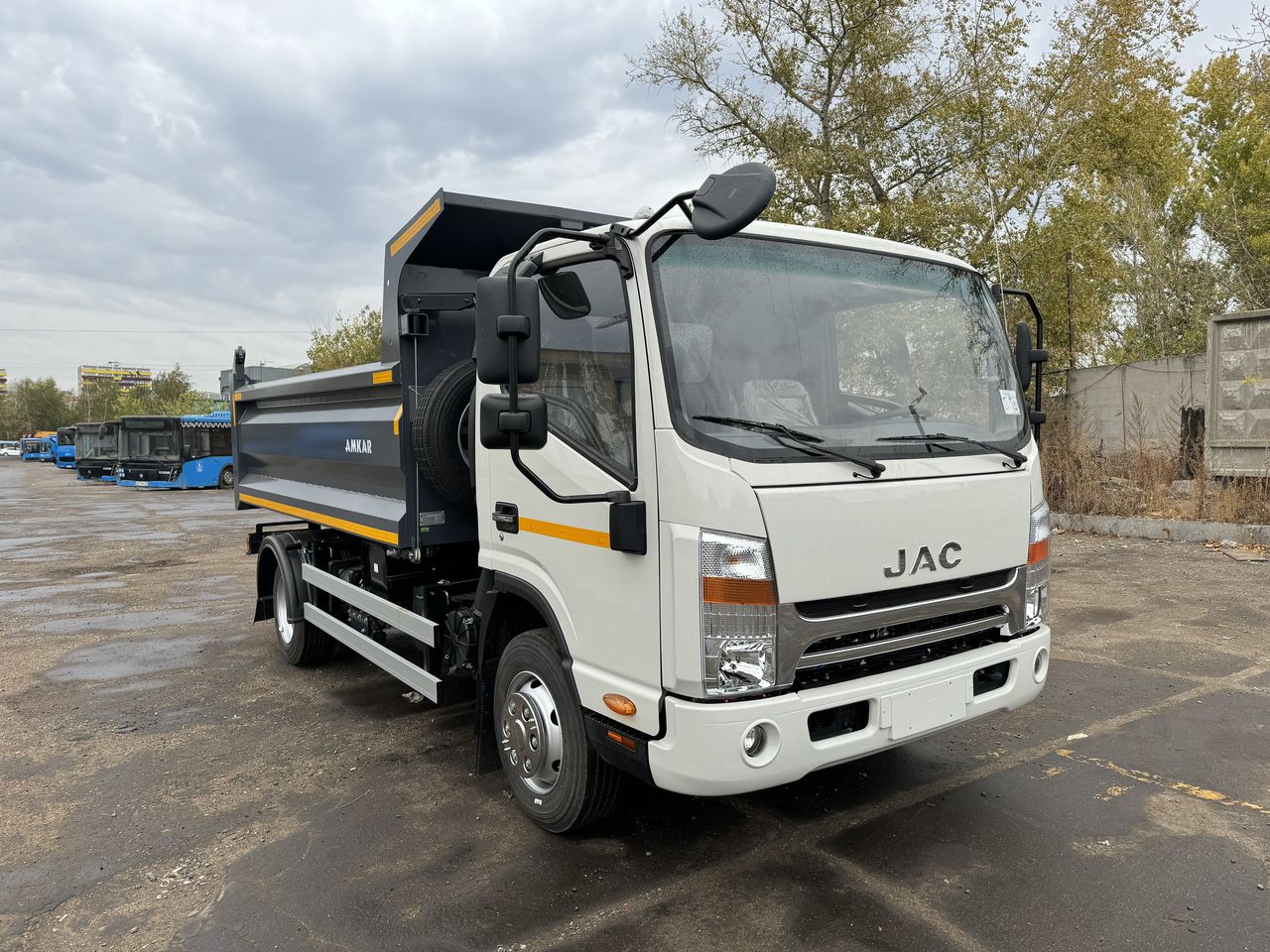 САМОСВАЛ JAC N90 (МРМ 9т ОБЪЁМ КУЗОВА 6 м³)